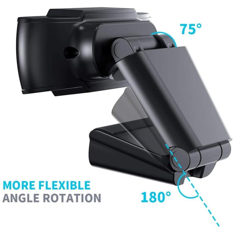 HD 1080P Megapixels USB Webcam Camera CMOS Sensor with MIC for Computer PC Laptops - HD Camera by PMC Jewellery | Online Shopping South Africa | PMC Jewellery | Buy Now Pay Later Mobicred