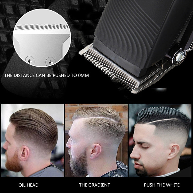 VGR V-280  10W USB Metal Electric Hair Clipper with LED Digital Display (Gold) - free shipping - PMC TechLife - Order now!