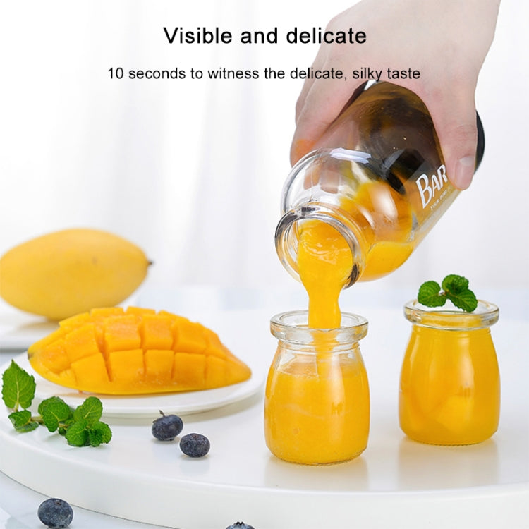 Multifunctional Juicer Rotatory Extractor Cup Portable USB Charge Juicer Blender with 6 Blades(Black) - free shipping - PMC TechLife - Order now!