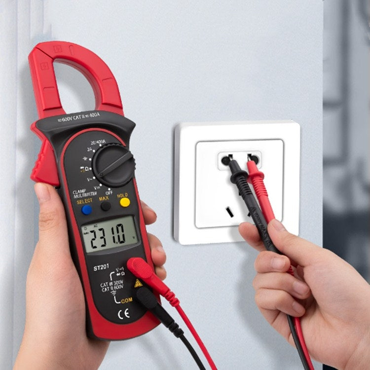 ANENG ST201 AC And DC Digital Clamp Multimeter Voltage And Current Measuring Instrument Tester( Blue) - free shipping - PMC Jewellery - Order now!