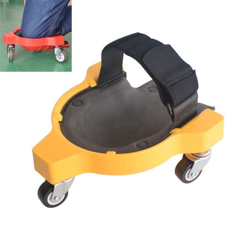 Multifunctional Sliding Knee pad Labor-saving Universal Wheel Mobile Carpentry Kneeling Pad(Yellow) - Others by PMC TechLife | Online Shopping South Africa | PMC TechLife