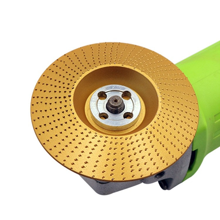 Woodworking Sanding Thorn Disk Angle Grinder Thorn Disk Plastic Grinding Disk Polishing Disk, Style:Flat(Gold) - Abrasive Tools & Accessories by PMC TechLife | Online Shopping South Africa | PMC TechLife | Buy Now Pay Later Mobicred