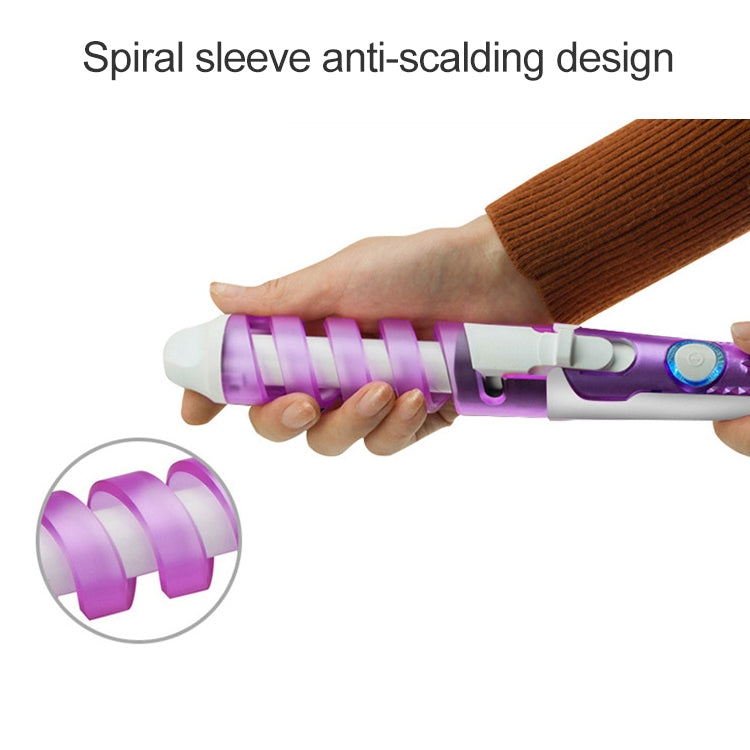 Hair Styling Tool Hair Curler Roller Spiral Curling Iron(Pink) - free shipping - PMC TechLife - Order now!