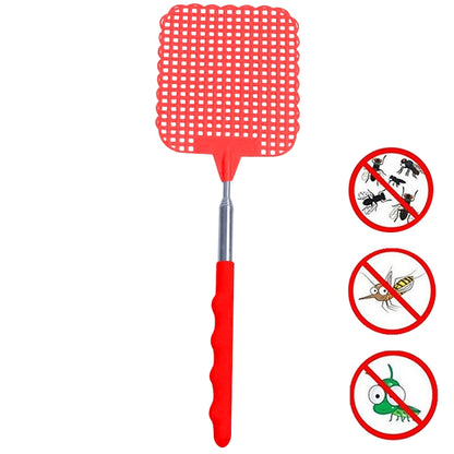 Creative Retractable Plastic Fly Swatter Summer Supplies Mosquito Swatter(Red) - Fly Swatter by PMC Jewellery | Online Shopping South Africa | PMC Jewellery | Buy Now Pay Later Mobicred