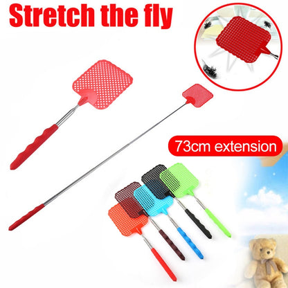 Creative Retractable Plastic Fly Swatter Summer Supplies Mosquito Swatter(Black) - Fly Swatter by PMC Jewellery | Online Shopping South Africa | PMC Jewellery | Buy Now Pay Later Mobicred