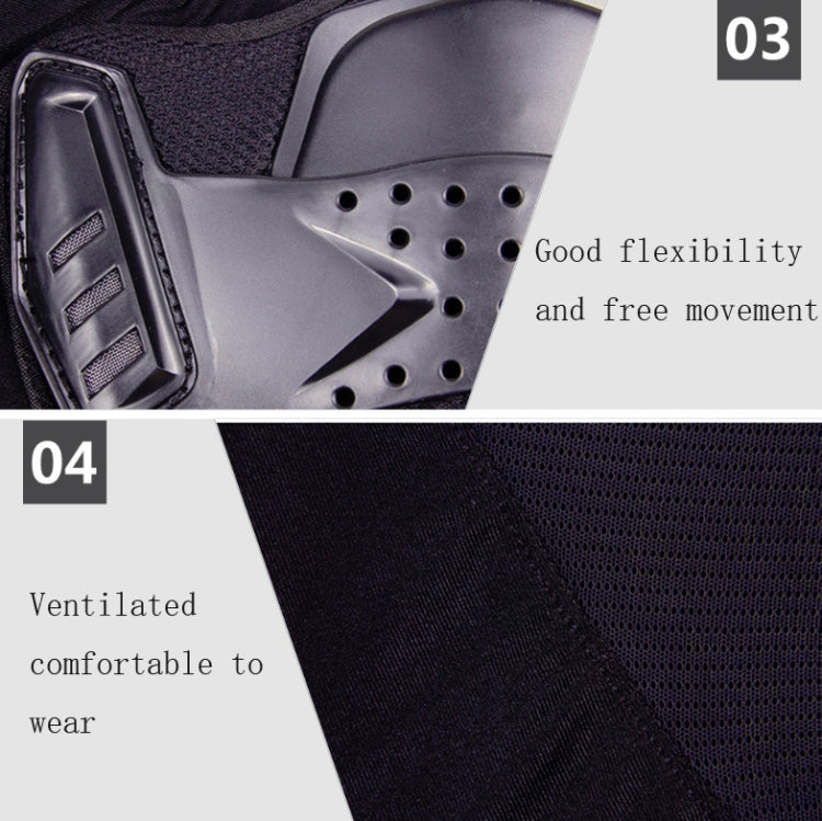 HEROBIKER MP1001B Motorcycleoff-road Armor Pants Cycling Short Style Drop-proof Protective Pants, Size:L - Protective Gear by HEROBIKER | Online Shopping South Africa | PMC TechLife | Buy Now Pay Later Mobicred