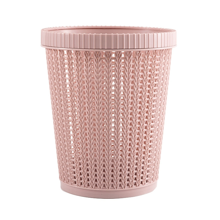 Household Removable Plastic Trash Bin Built-in Trash Bag Box(Pink) - Trash Bin & Bags by PMc TechLife | Online Shopping South Africa | PMc TechLife | Buy Now Pay Later Mobicred