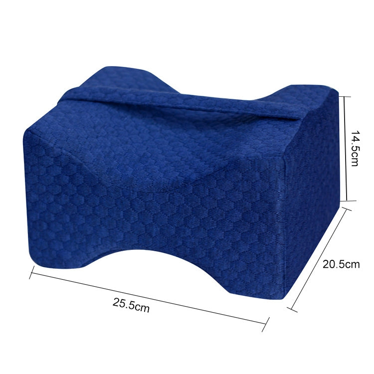 Orthopedic Memory Foam Knee Wedge Pillow for Sleeping Sciatica Back Hip Joint Pain Relief Contour Thigh Leg Pad Support Cushion - Cushions & Pillows by PMC Jewellery | Online Shopping South Africa | PMC Jewellery | Buy Now Pay Later Mobicred