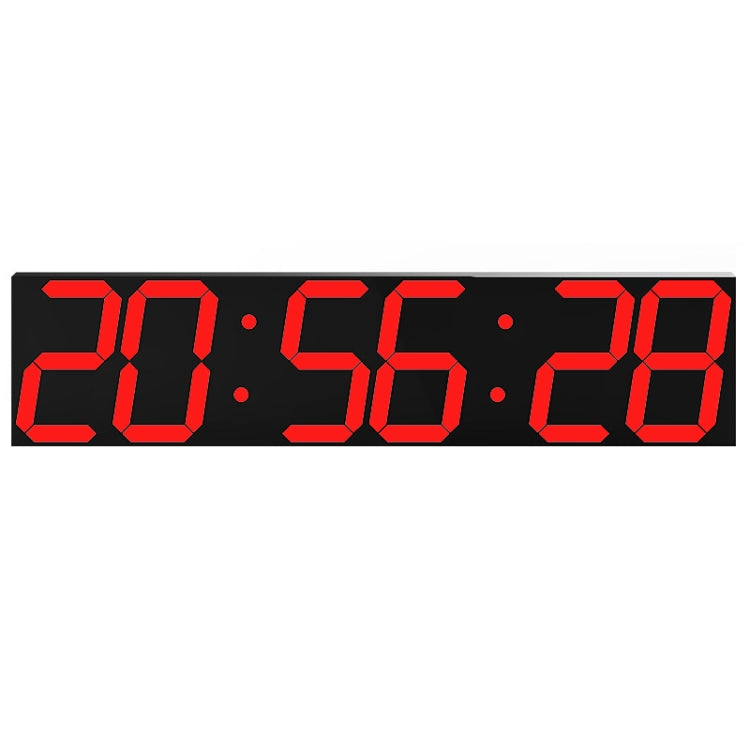 Creative LED Digital Wall Clock Multi-function WIFI Clock, Style:6 Bit Sealed Box WIFI(Red) - Wall Clock by PMc TechLife | Online Shopping South Africa | PMc TechLife | Buy Now Pay Later Mobicred
