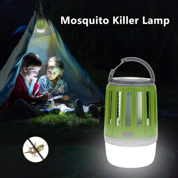 Solar Power Mosquito Killer Outdoor Hanging Camping Anti-insect Insect Killer, Color:Gray+ Solar Panel - Outdoor Insect Repellent by PMC Jewellery | Online Shopping South Africa | PMC Jewellery | Buy Now Pay Later Mobicred