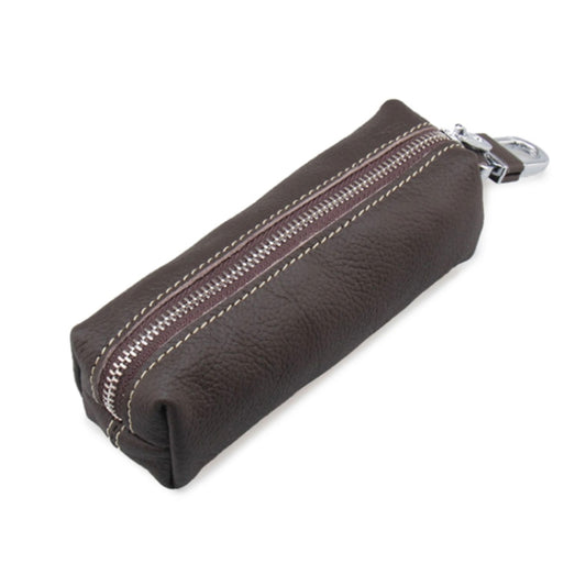 Car Keys Holder Genuine Leather Coin Purse for Men Key Wallets(Brown) - Car Key Cases by PMC Jewellery | Online Shopping South Africa | PMC Jewellery | Buy Now Pay Later Mobicred