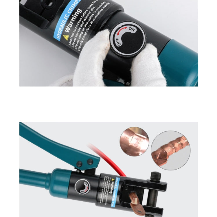 Electrician Overall Manual Hydraulic Pliers Multi-function Crimping Pliers, Model:YQK120(4-120mm) - Pliers by PMC TechLife | Online Shopping South Africa | PMC TechLife | Buy Now Pay Later Mobicred