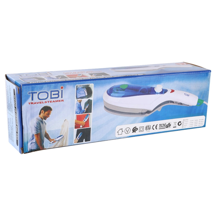 Handheld Garment Steamer Brush Portable Clothes Steam Iron, UK Plug 220V(Green) - Garment Steamer by PMC TechLife | Online Shopping South Africa | PMC TechLife | Buy Now Pay Later Mobicred