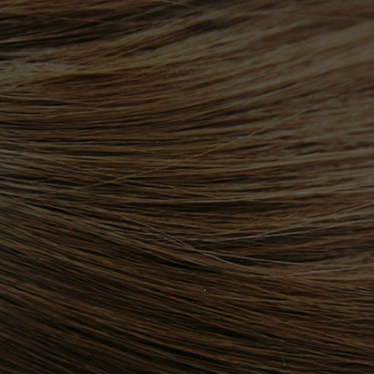 Women's Wool Long Hair With Bangs Natural Fluffy Wig, Color:Cold Brown 54CM - free shipping - PMC TechLife - Order now!