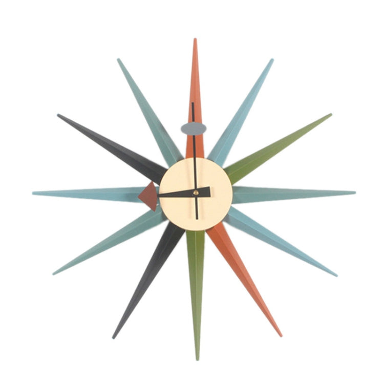 48cm Simple Modern Sun Clock Creative Home Accessories Wall Clock(Color Pole) - Wall Clock by PMc TechLife | Online Shopping South Africa | PMc TechLife | Buy Now Pay Later Mobicred