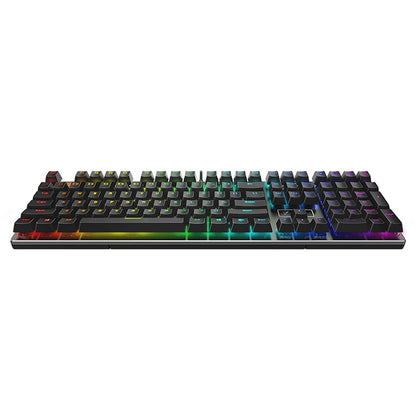 Rapoo V700RGB 104 Keys USB Wired Game Computer without Punching Mechanical Keyboard(Tea Shaft) - Wired Keyboard by Rapoo | Online Shopping South Africa | PMC Jewellery | Buy Now Pay Later Mobicred