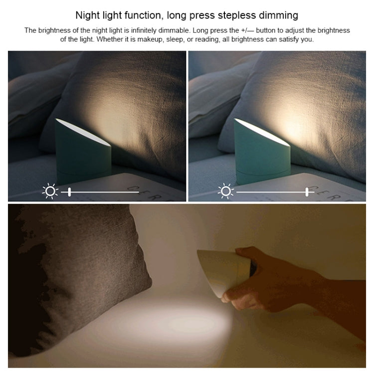 Simple Home Creative Multi-function Charging Stepless Dimming Alarm Clock Night Light(Gray) - Alarm Clocks by PMc TechLife | Online Shopping South Africa | PMc TechLife | Buy Now Pay Later Mobicred