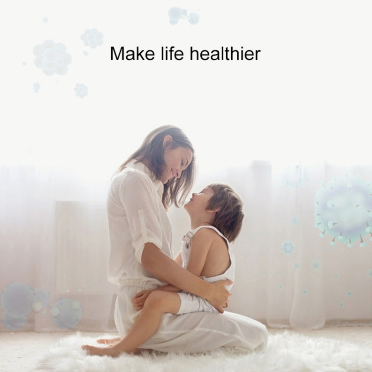 Mini Anion Air Purifier Smoke PM2.5 Remove Toilet Kitchen Air Purifier, Plug Type:EU Plug(Black) - free shipping - PMC TechLife - Order now!