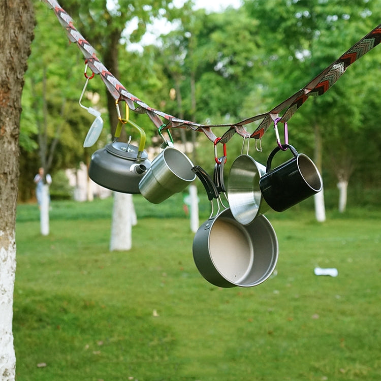 Outdoor Camping Tent Storage Lanyard Lengthened Bundled Clothesline(Green) - Tents & Accessories by PMC TechLife | Online Shopping South Africa | PMC TechLife | Buy Now Pay Later Mobicred