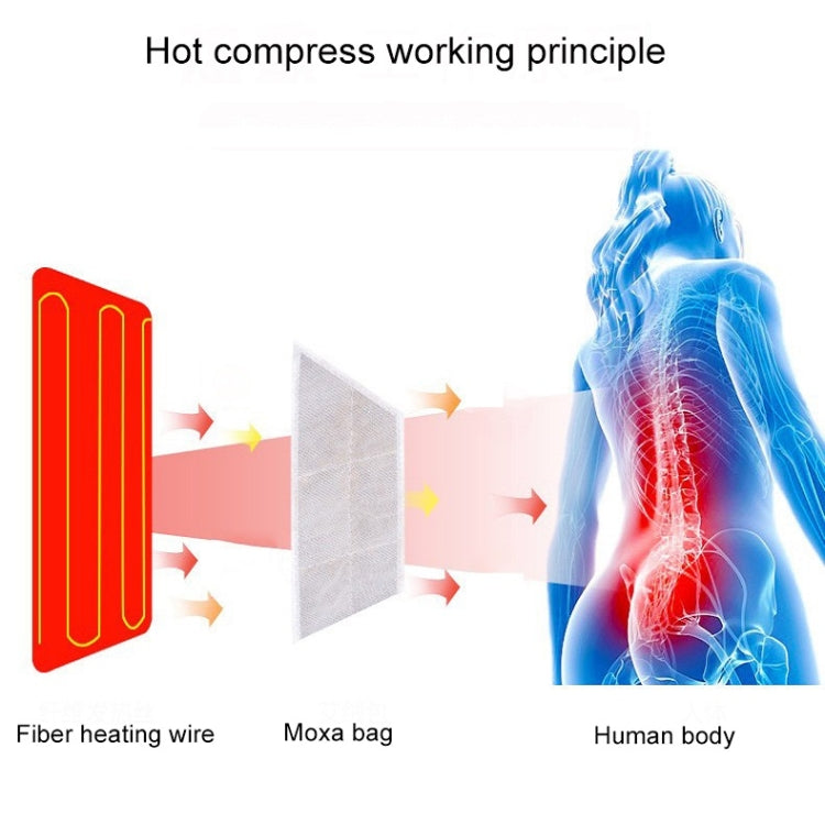 Warm Hot Compress Electric Heating Waist Belt(DC Belt+Test Orchestrator+DC Line) - free shipping - PMC TechLife - Order now!