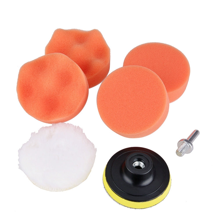 7 in 1 Buffing Pad Set Thread Auto Car Polishing Pad Kit for Car Polisher, Size:7 inch - free shipping - PMC Jewellery - Order now!