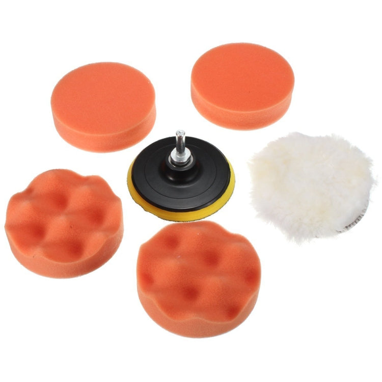 7 in 1 Buffing Pad Set Thread Auto Car Polishing Pad Kit for Car Polisher, Size:7 inch - free shipping - PMC Jewellery - Order now!