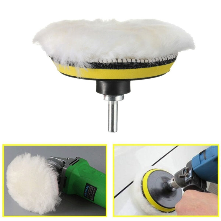 7 in 1 Buffing Pad Set Thread Auto Car Polishing Pad Kit for Car Polisher, Size:7 inch - free shipping - PMC Jewellery - Order now!