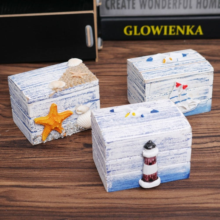 Wooden Pirate Jewellery Storage Box Case Holder Vintage Desk Storage Box(Seagull) - free shipping - PMc TechLife - Order now!