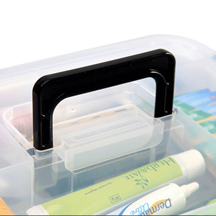 Family Multi-layer Emergency Medicine Storage Box Household Plastic Box, Size: L(White) - free shipping - PMC TechLife - Order now!
