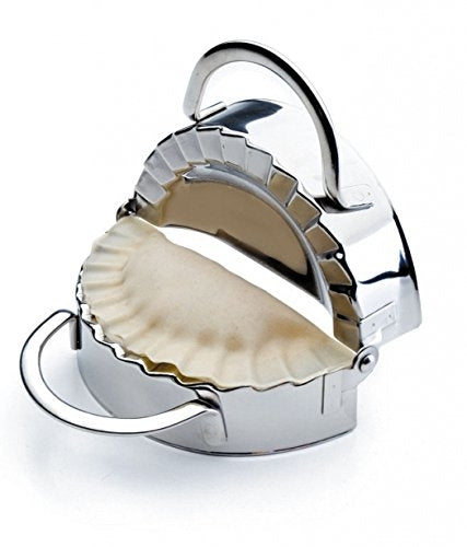 Stainless Steel Dumpling Maker Dough Cutter Dumpling Mould Kitchen Accessories Pastry Tools, Specification:Small 7.7cm with White Box - Food Molds by PMC TechLife | Online Shopping South Africa | PMC TechLife