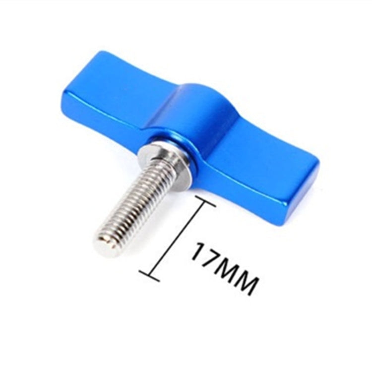 10PCS T-shaped Screw Multi-directional Adjustment Hand Screw Aluminum Alloy Handle Screw, Specification:M6(Red) - Screws by PMC TechLife | Online Shopping South Africa | PMC TechLife | Buy Now Pay Later Mobicred