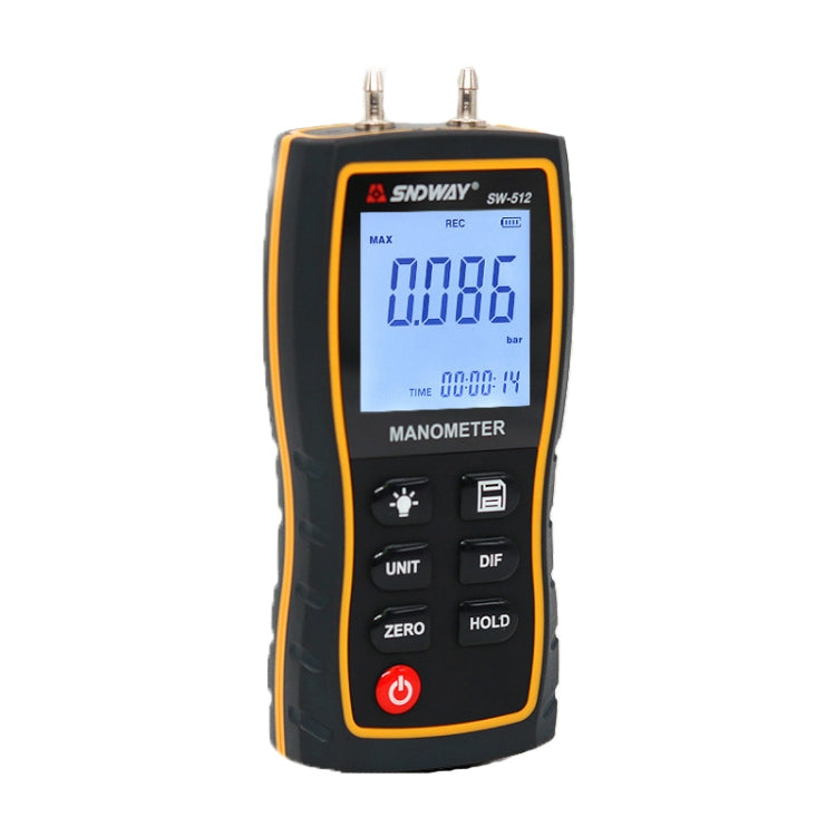 SNDWAY SW512 High Precision Digital Positive and Negative Differential Pressure Tester - Other Tester Tool by SNDWAY | Online Shopping South Africa | PMC Jewellery | Buy Now Pay Later Mobicred