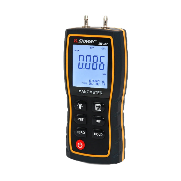 SNDWAY SW512 High Precision Digital Positive and Negative Differential Pressure Tester - Other Tester Tool by SNDWAY | Online Shopping South Africa | PMC Jewellery | Buy Now Pay Later Mobicred