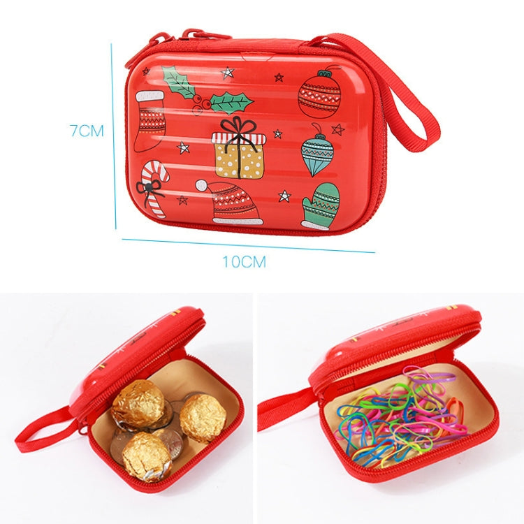 Christmas Cartoon Coin Purse Creative Square Storage Box Key Case(Type 5) - free shipping - PMc TechLife - Order now!