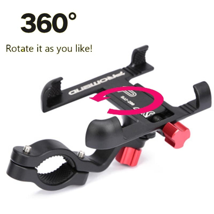 360 Rotate Eagle Claw Bionic Bike Phone Holder Mount Aluminum Bicycle Motocycle Handlebar Cellphone Stand Bracket(Gold) - Holder by PMC TechLife | Online Shopping South Africa | PMC TechLife | Buy Now Pay Later Mobicred