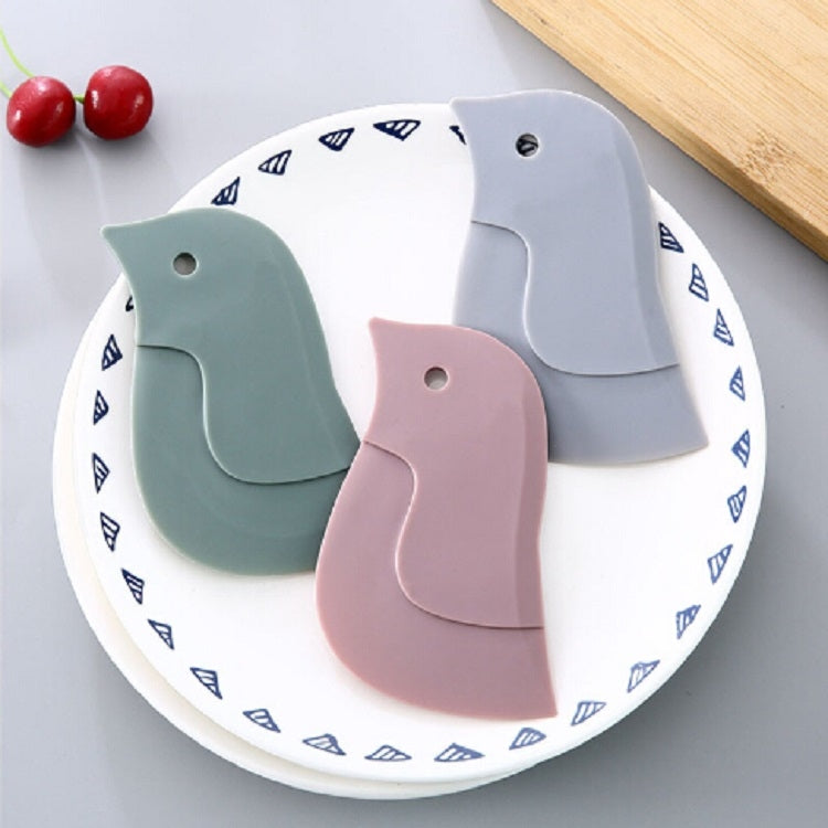 4 PCS Penguin Shape Soft Scraper Kitchen Baking Gadget(Grey) - Cutlery Sets by PMC TechLife | Online Shopping South Africa | PMC TechLife | Buy Now Pay Later Mobicred