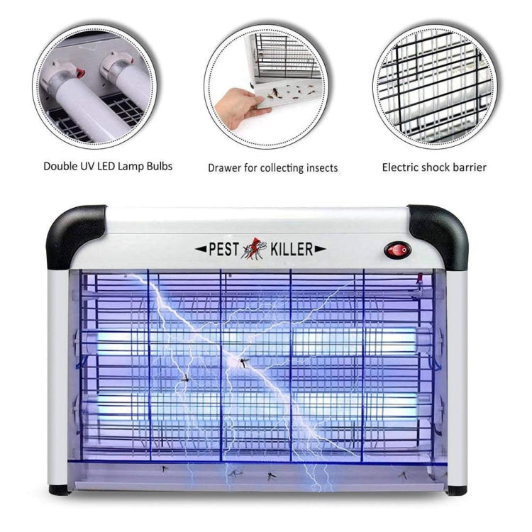 Fluorescent Lamp Household Electric Shock Mosquito Killer UV High Pressure Mosquito Killer(CN  Plug) - free shipping - PMC TechLife - Order now!