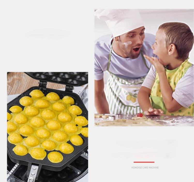 Household Non-stick Bakeware Mold QQ Egg Baking Tray(Black) - free shipping - PMC TechLife - Order now!