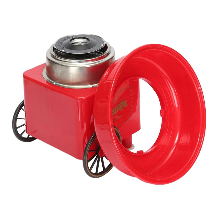 Retro Trolley Mini Cotton Candy Machine, Specification:British Regulations 220 V(Red) - free shipping - PMC TechLife - Order now!