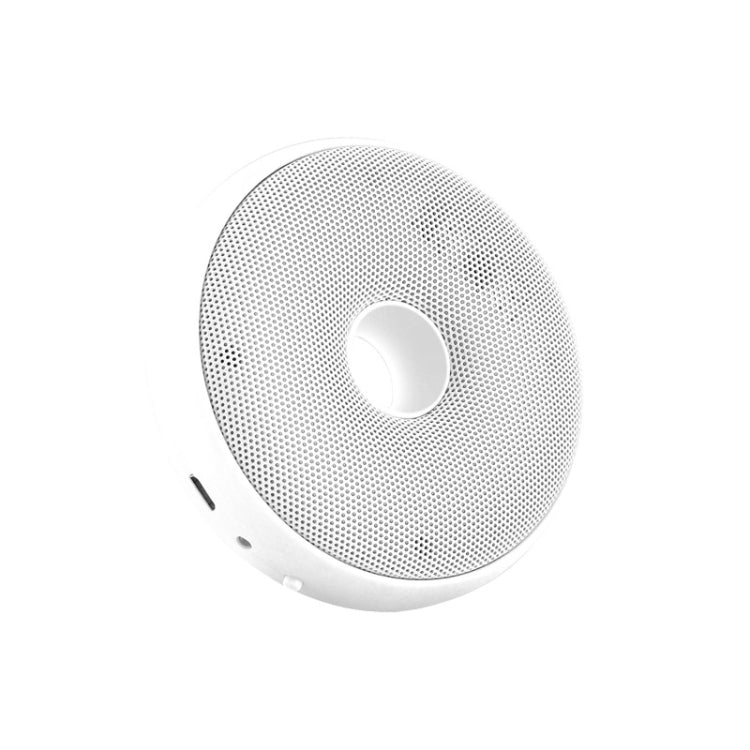 Portable Donut Electric Air Purifier Home Car Anion Ozone Deodorizer(White) - free shipping - PMC TechLife - Order now!