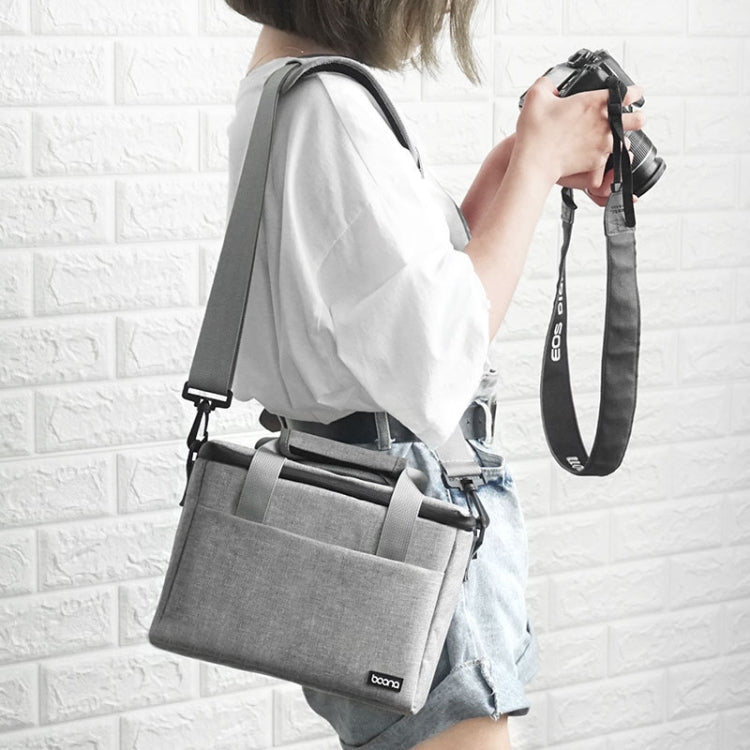 Baona BN-H001 Digital Camera Bag Casual Portable Camera Waterproof Bag, Size:Large(Black) - free shipping - PMC TechLife - Order now!