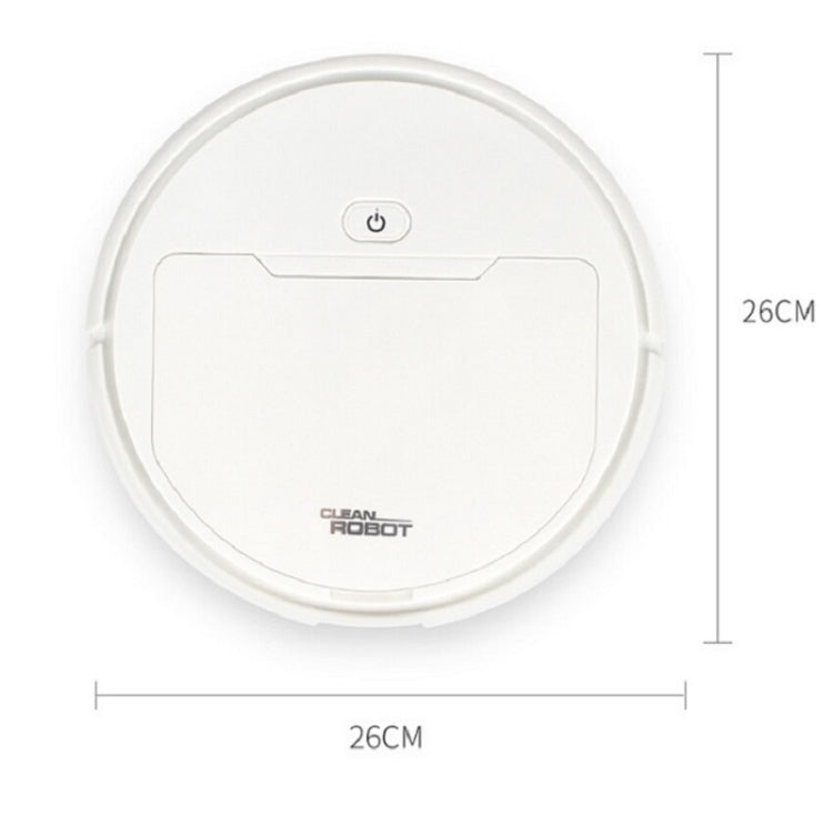 Multifunctional Smart Vacuum Cleaner Robot Automatic 3-In-1 Recharge Dry Wet Sweeping Vacuum Cleaner(White) - Robot Vacuum Cleaner by PMC TechLife | Online Shopping South Africa | PMC TechLife