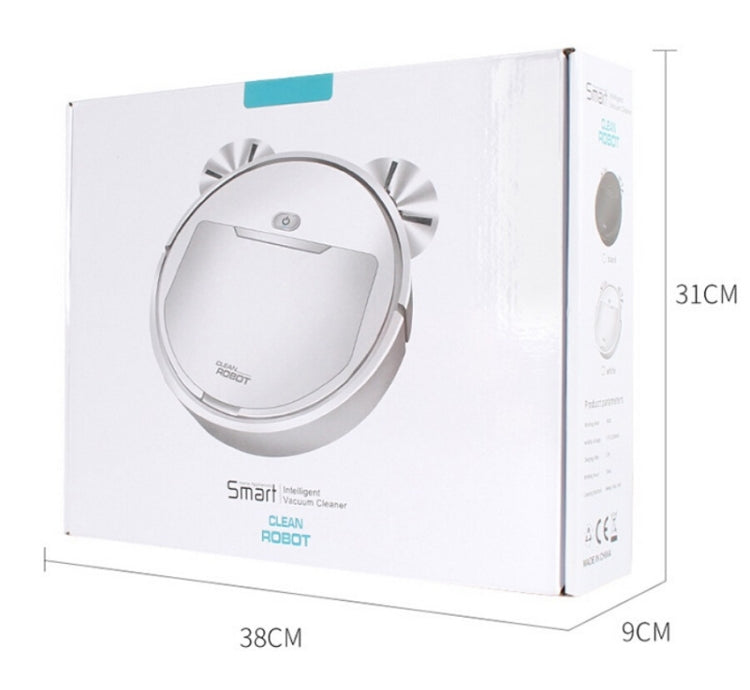 Multifunctional Smart Vacuum Cleaner Robot Automatic 3-In-1 Recharge Dry Wet Sweeping Vacuum Cleaner(White) - Robot Vacuum Cleaner by PMC TechLife | Online Shopping South Africa | PMC TechLife