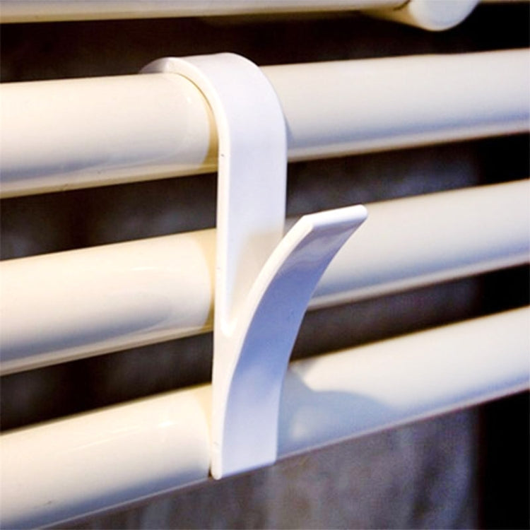 Towel Rail Hanging Bathroom Plastic Hook Rack - Shelf & Hooks by PMC TechLife | Online Shopping South Africa | PMC TechLife | Buy Now Pay Later Mobicred