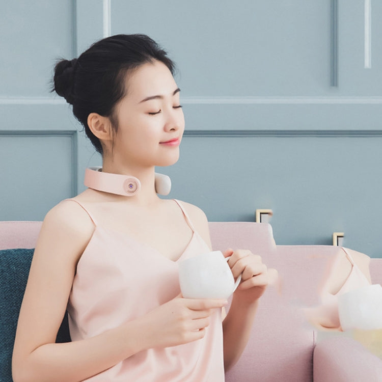 Intelligent Shoulder and Neck Massage Instrument PGG Cervical Spine Physiotherapy Massage Heating Multi-function Neck Protection Instrument, Style:With Patch(White) - free shipping - PMC TechLife - Order now!
