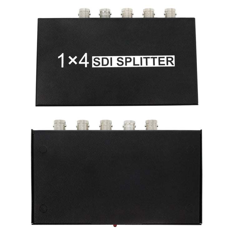 1 In 4 Out SD-SDI / HD-SDI / 3G-SDI Distribution Amplifier Video SDI Splitter(EU Plug) - Splitter by PMC Jewellery | Online Shopping South Africa | PMC Jewellery