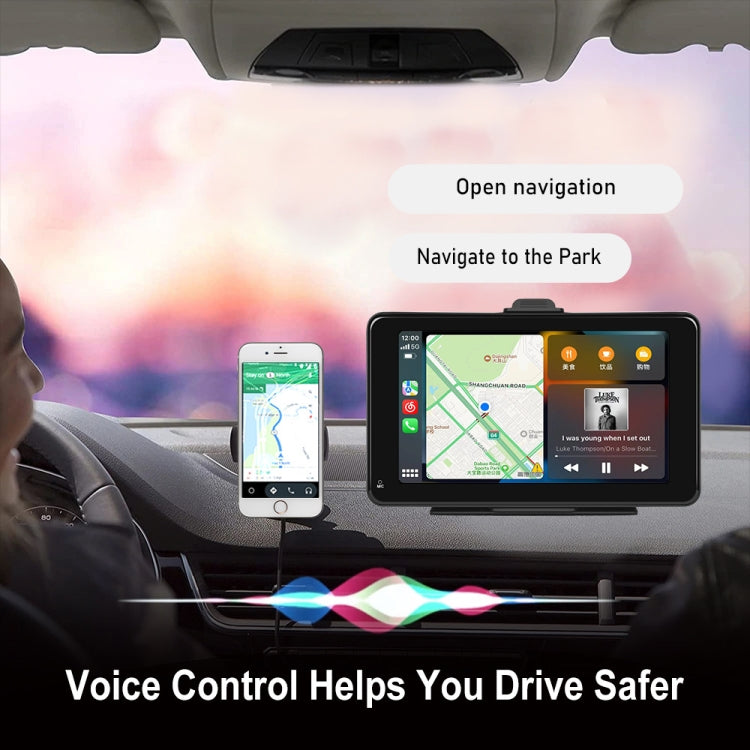 A3135 7 Inch HD Wired Smart Screen With Wireless CarPlay + Android Auto + Android With With 16G Memory Card - Car MP3 & MP4 & MP5 by PMC TechLife | Online Shopping South Africa | PMC TechLife | Buy Now Pay Later Mobicred