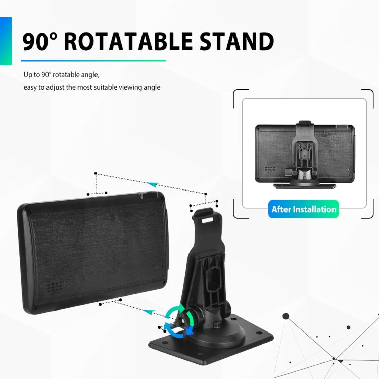 A3135 7 Inch HD Wired Smart Screen With Wireless CarPlay + Android Auto + Android With With 64G Memory Card - Car MP3 & MP4 & MP5 by PMC TechLife | Online Shopping South Africa | PMC TechLife | Buy Now Pay Later Mobicred