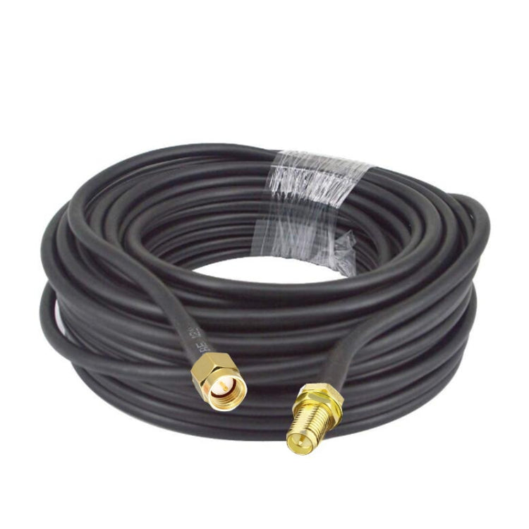 SMA Male To RP-SMA Female RG58 Coaxial Adapter Cable, Cable Length:10m - Connectors by PMC Jewellery | Online Shopping South Africa | PMC Jewellery | Buy Now Pay Later Mobicred