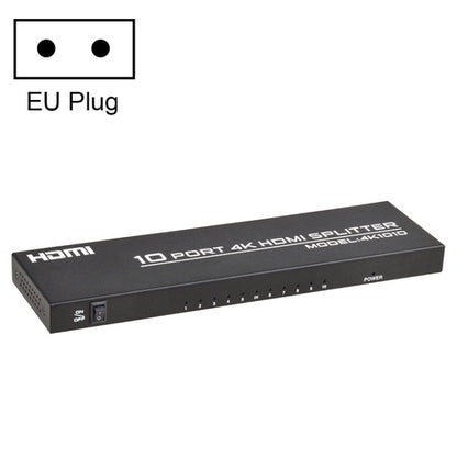 FJGEAR FJ-SM1010 30HZ HDMI 4K HD Audio And Video Splitter, Plug Type:EU Plug(Black) - Splitter by FJGEAR | Online Shopping South Africa | PMC Jewellery | Buy Now Pay Later Mobicred